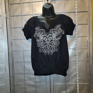 One World, live and let live, PS black and silver top.